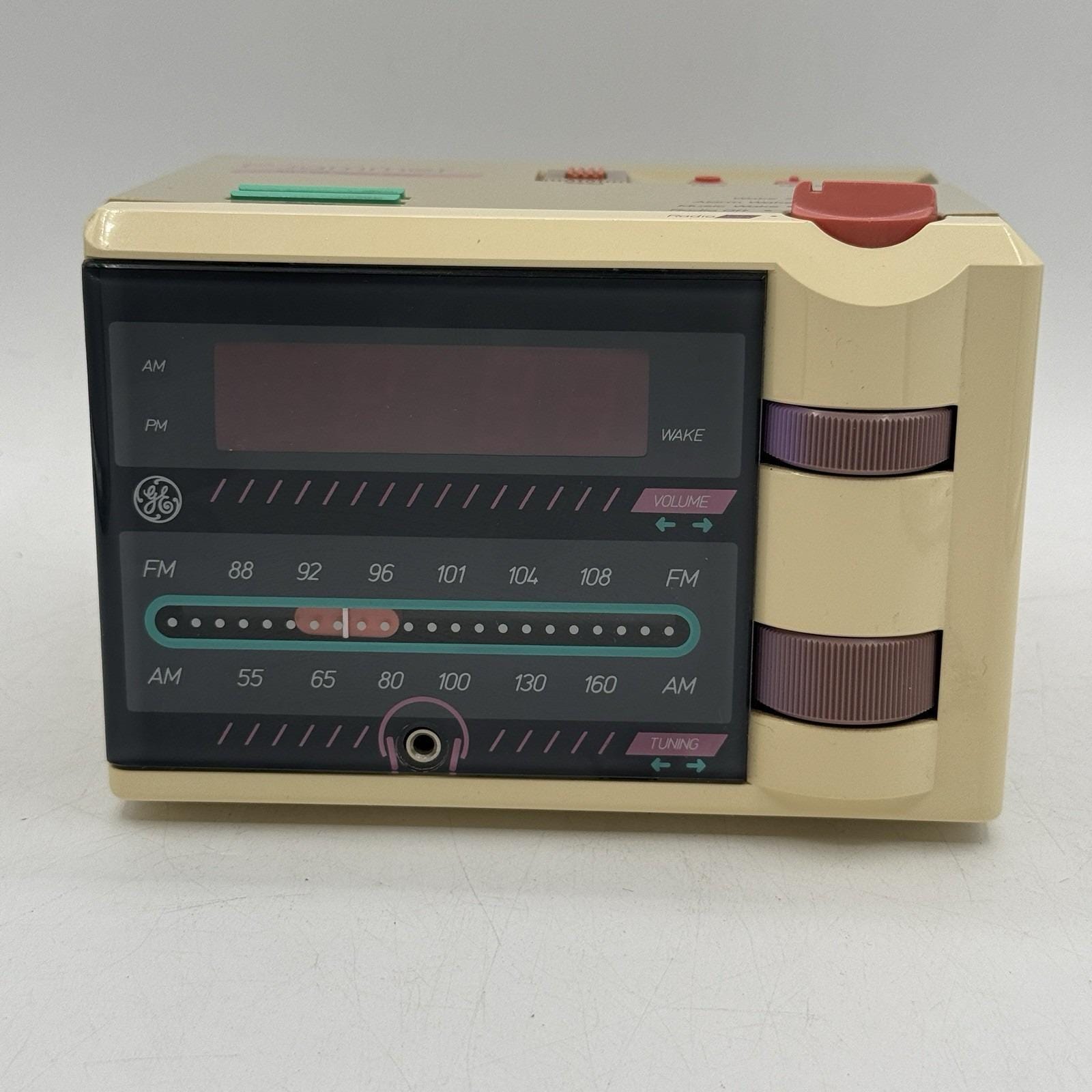 希少　ＧＥ　ラジオ・アラーム・クロック　５１５Ｆ　１９５０年代 Gé radio alarm clock - Etsy 日本