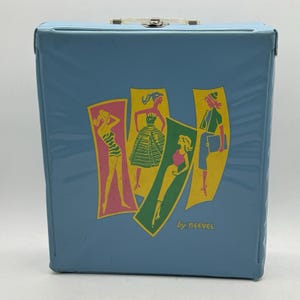 NEEVEL Vintage &#39;Barbie&#39; Fashion Style Doll Case 1960s