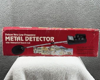 Vintage Radio Shack 63-3003 Micronta 4003 VLF Metal Detector With Box Tested