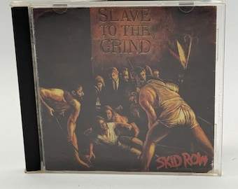 Skid Row - Slave to the Grind (CD, 1991) Rock Heavy Metal 1990s Sebastian Bach