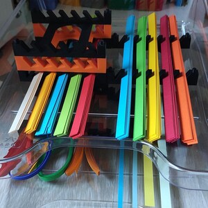 Organizer per strisce di carta per quilling – SET di soluzioni di archiviazione modulari