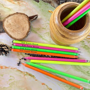 Crayons de graines personnalisés pour mariages, cadeaux de mariage pour invités, cadeaux de baby shower, cadeaux de baptême, carte personnalisée