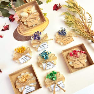Sapone fatto a mano per gli ospiti di nozze / Sapone per la festa nuziale / Bomboniere in sapone personalizzate / Sapone rustico alla lavanda / Sapone per baby shower / Mini sapone