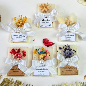 Bomboniere di sapone fatte a mano per gli ospiti / Sapone per addio al nubilato / Sapone personalizzato / Sapone rustico alla lavanda / Sapone per baby shower / Mini sapone