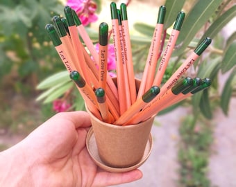Personalized Plantable Seed Pens: Eco-Friendly Party Favors-mothers day