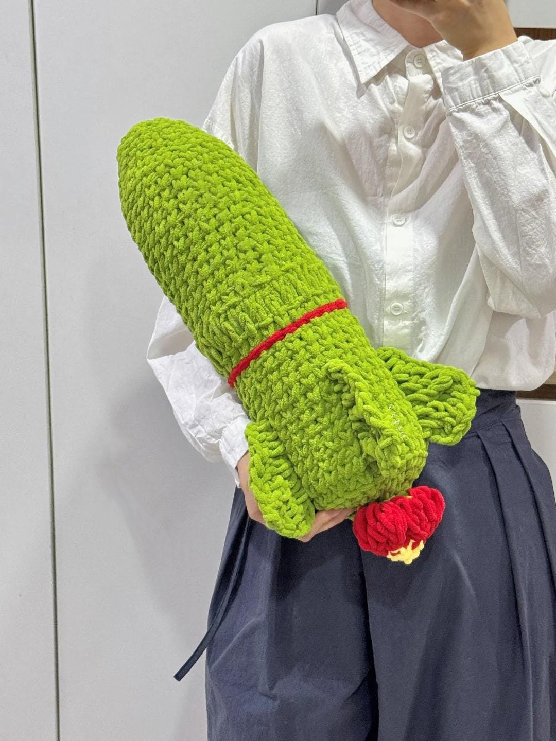 no-sew-rocket-pillow-crochet-pattern-green-nap-sleeping-buddy-amigurumi