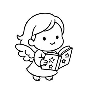 25 Cute Guardian Angels SVG PNG Bundle | Commercial Use Friendly ...