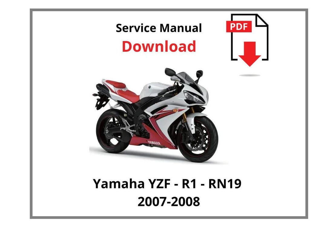 YZF-R1 サービスマニュアル 楽天市場】YAMAHA YZF-R1/YZF-R1M (2015年) 日本語版サービス