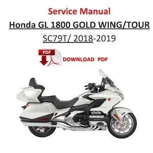 Honda Goldwing Service Manual - Etsy