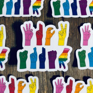 F*ck Trump Sign Language Sticker