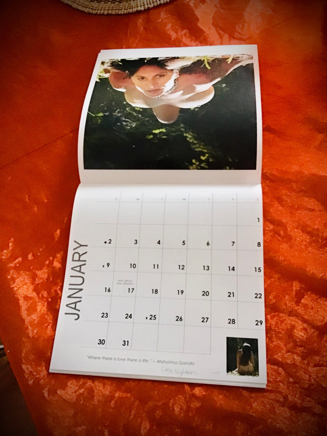 Natura. Naked in Nature. 2022 Calendar. - Etsy