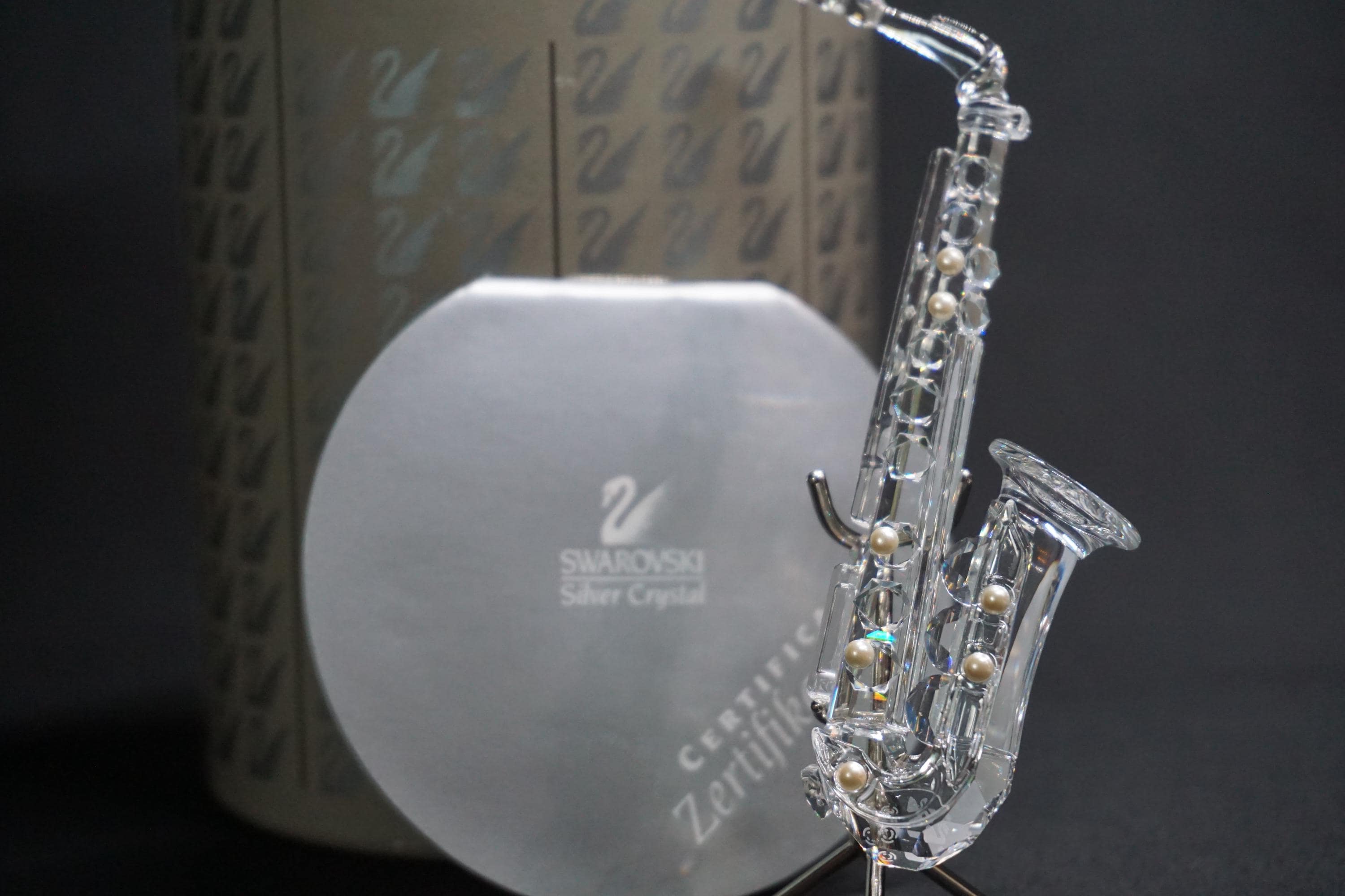 Crystal Saxophone - Etsy
