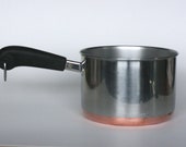 vintage revere ware 2 quart saucepan no lid 1981 copper clad bottom