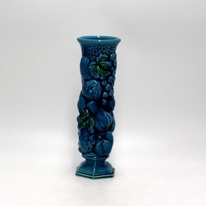 vintage Inarco Mood Indigo Bud Vase