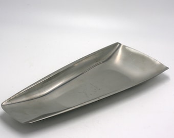 vintage Gense stainless serving dish/made in sweden/mid-century modern