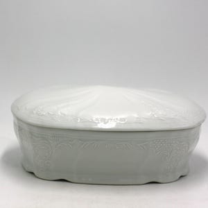 vintage C L Porcelain Covered Dish Bernadotte Czech Republic
