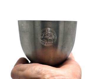 vintage Josten's pewter jefferson cup