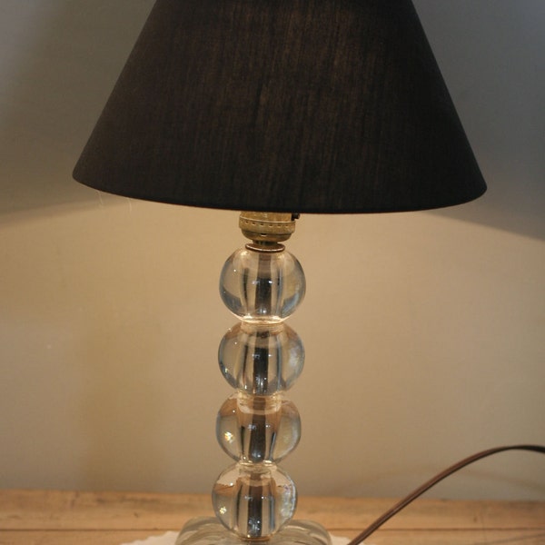 vintage glass ball lamp