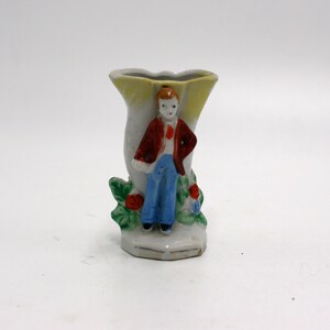 vintage tiny hand painted vase made in Japan