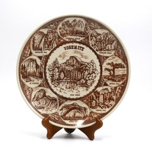 vintage Yosemite souvenir plate image 1