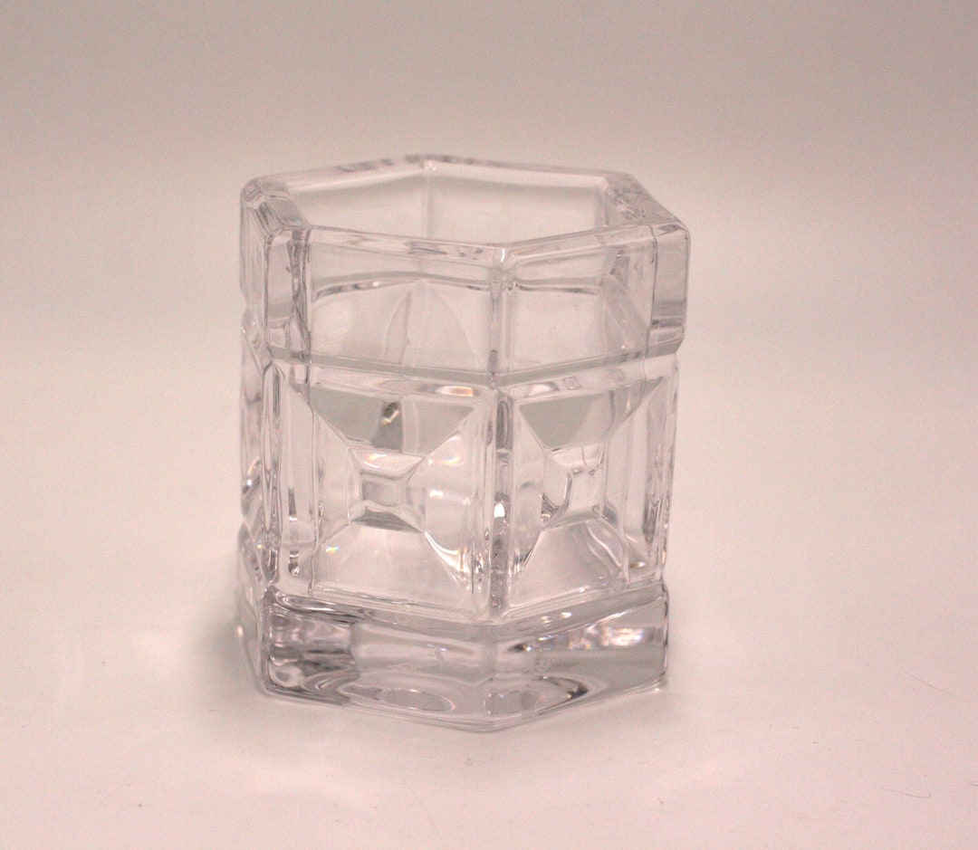 Vintage Rosenthal Crystal Votive Made in Germany Etsy