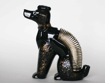 vintage poodle mail organizer