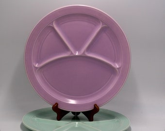 vintage Vernon Kilns California Pottery Divided Plates