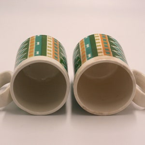 vintage Holt Howard 1962 coffee mugs /South West mugs/ set of two image 7