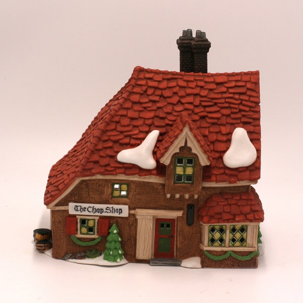 vintage Dickens Village The Chop Shop/Heritage village Collection/Dept 56