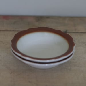 vintage restaurant ware berry bowls