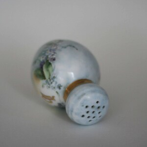 vintage hat pin holder hand painted porcelain image 3