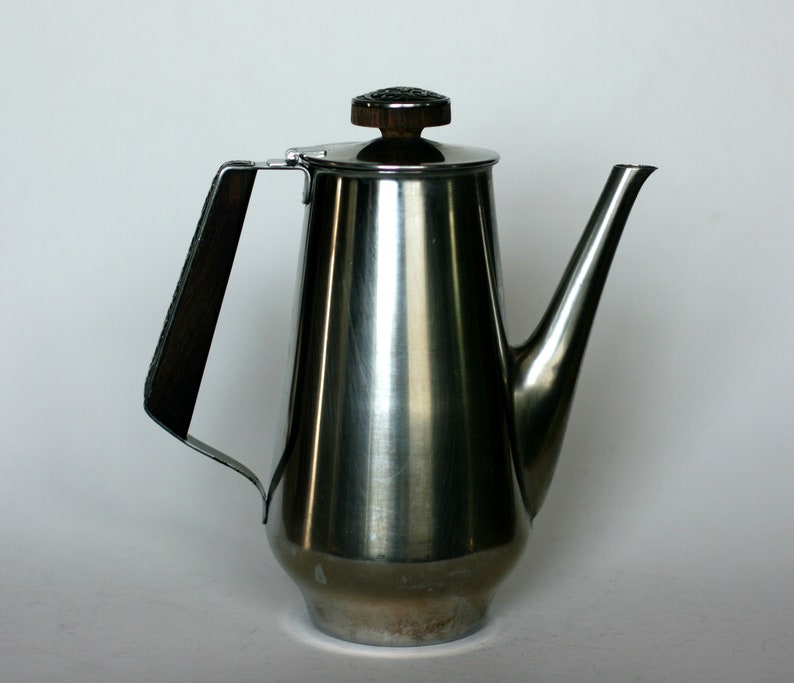 vintage International Decorator Stainless coffee server image 1