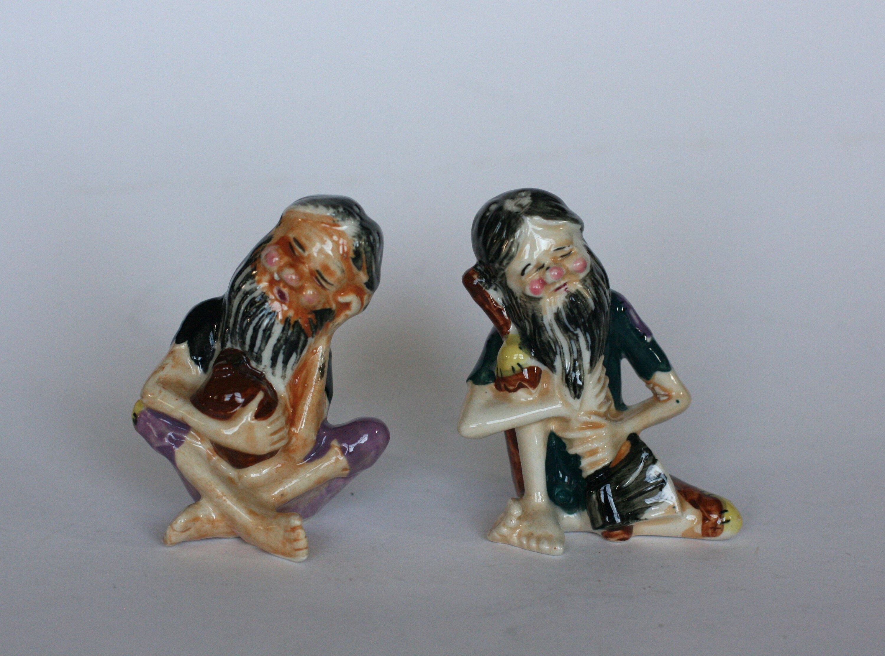 Vintage Hobo Salt and Pepper Shakers Etsy UK