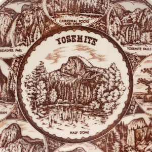 vintage Yosemite souvenir plate image 6