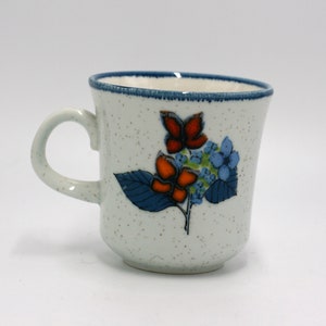 vintage Mikasa Cordon Bleu Hydrangea coffee cup