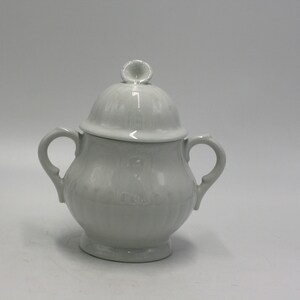 vintage Leeds Alfred Meakin ironstone sugar bowl made in England