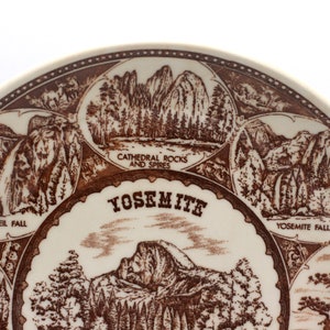 vintage Yosemite souvenir plate image 3