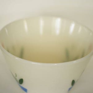 vintage fire king tulip bowl image 4