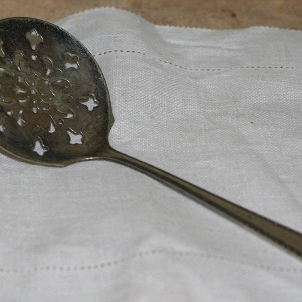 vintage silver plate server