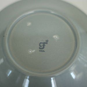 vintage franciscan reflections cup and saucer in gray image 4