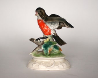 napcoware robin figurine made in japan