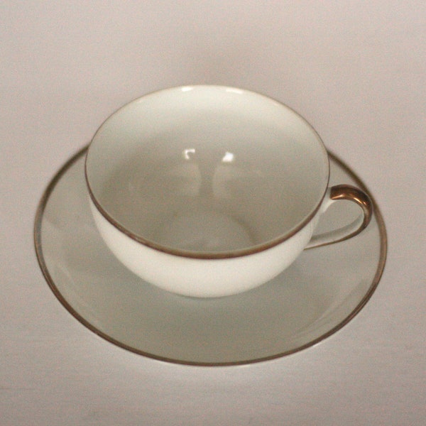 vintage noritake fine china cup and saucer hand painted made in japan