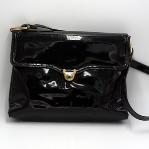 Genuine Patent / Glossy Leather Handbag Strap 1/2 Inch -  UK