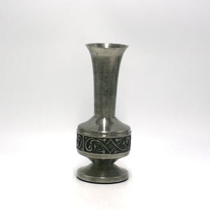 vintage Selandia Norwegian pewter Vase