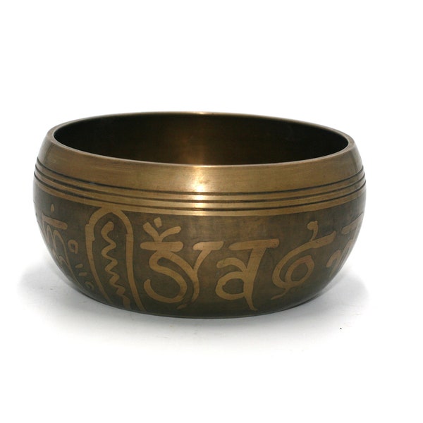 vintage tibetan singing bowl