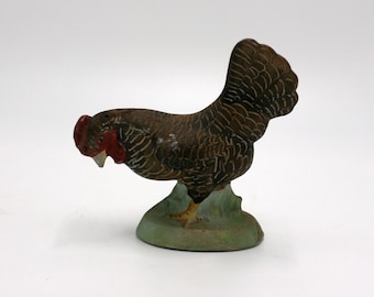 vintage brown hen shaker made in japan