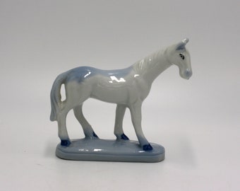 vintage porcelain horse made in japan