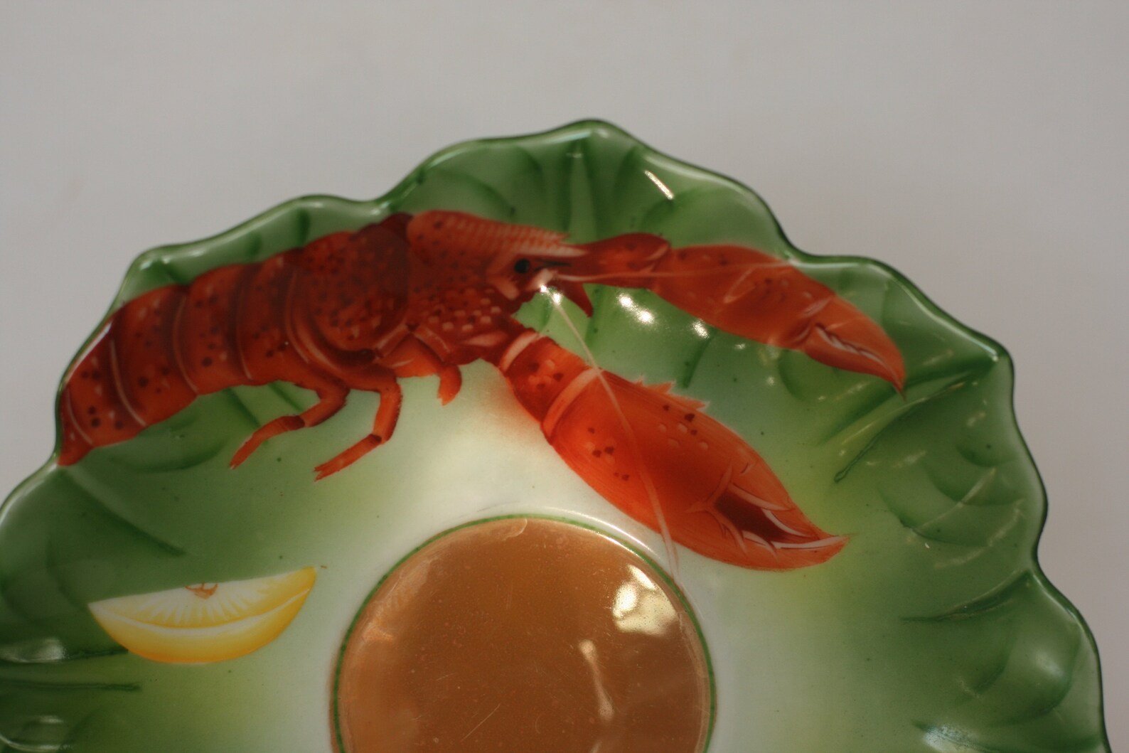 Vintage Lobster Plate /hand Painted/made in Japan Etsy