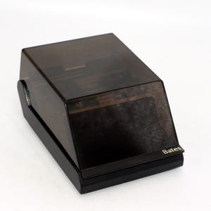 vintage Bates Covered Card Index