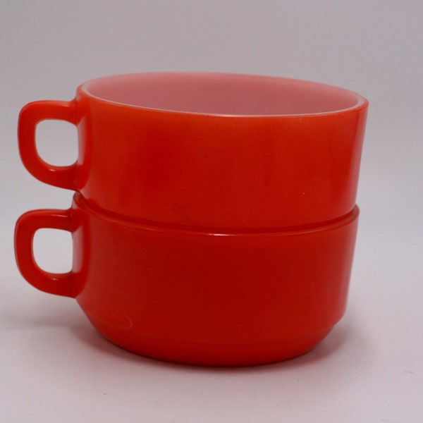 Orange Fire King Etsy